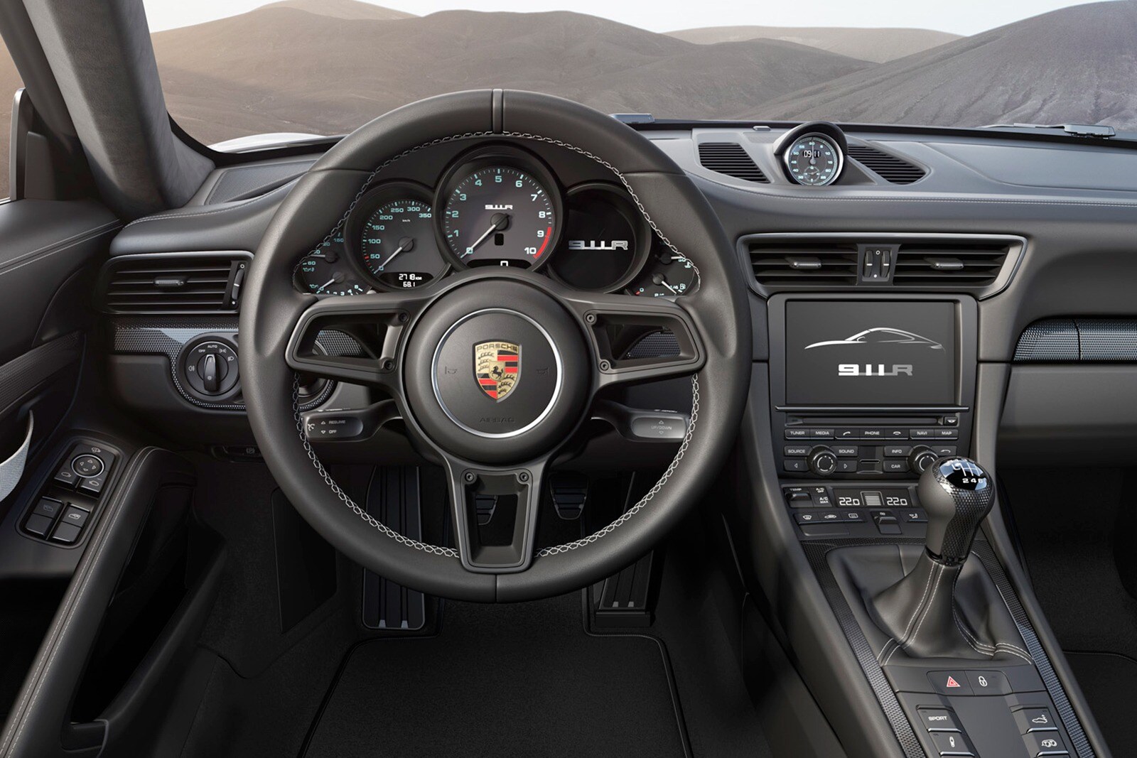 2016 Porsche 911 interior SWD