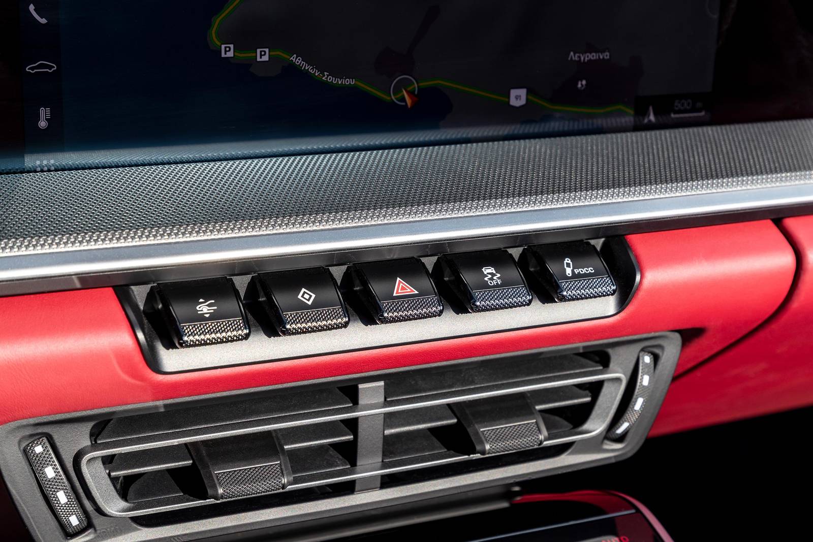 2020 Porsche 911 front safety DETAIL