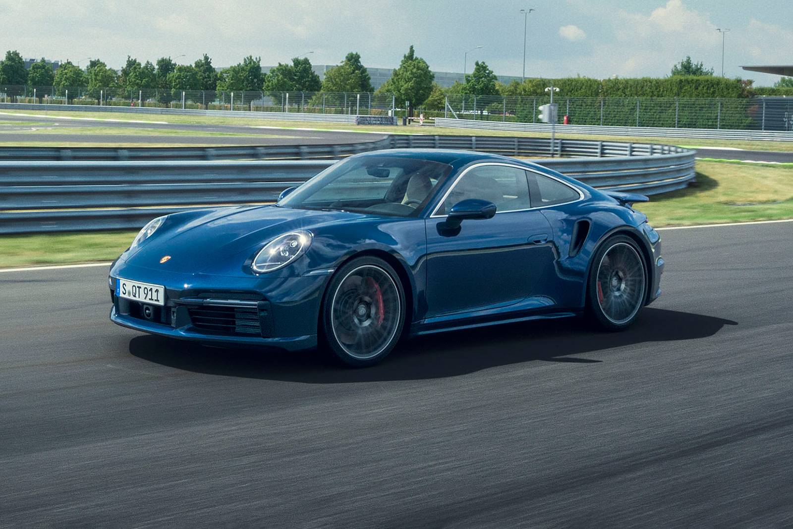 2021 Porsche 911 Turbo Coupe Exterior Shown