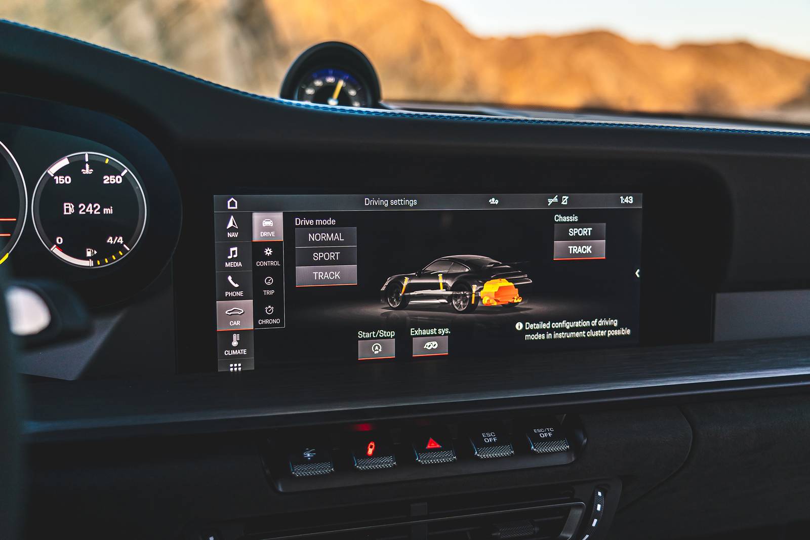 2023 Porsche 911 front safety CC