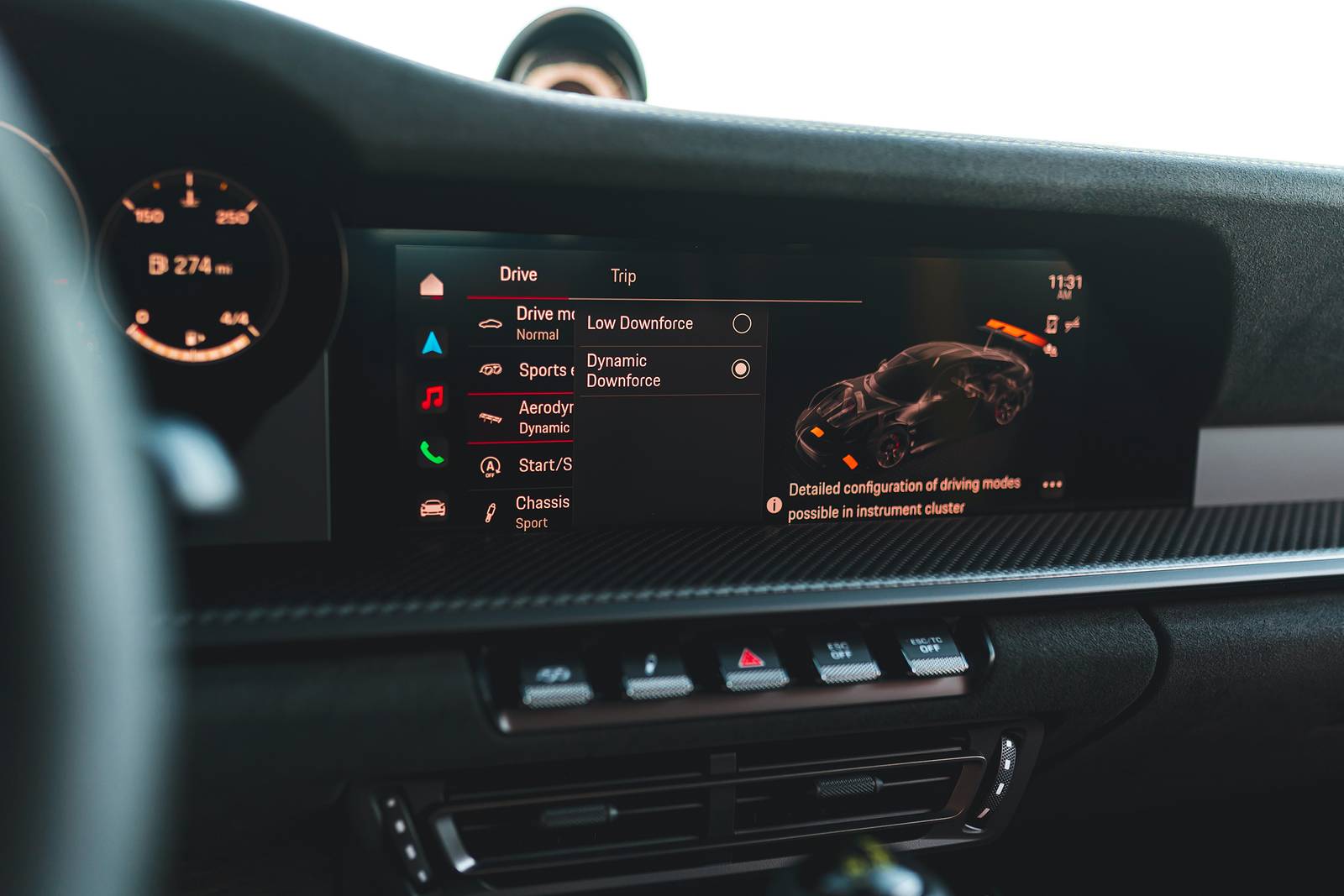 2023 Porsche 911 front safety CC