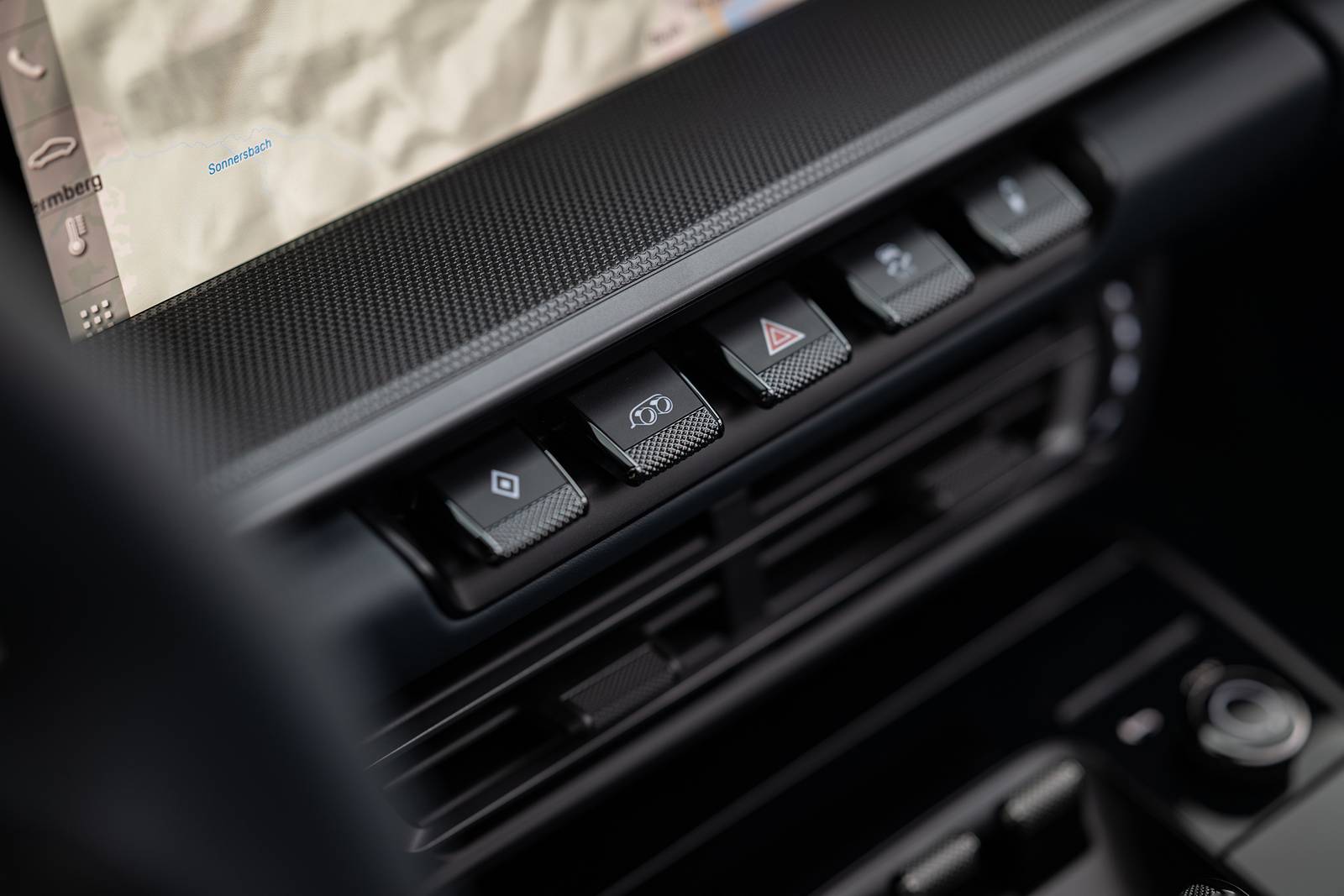 2023 Porsche 911 interior DETAIL