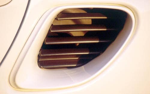 2000 Porsche Boxster front safety EDETAIL