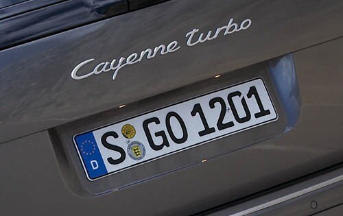 2008 Porsche Cayenne front safety FBDG