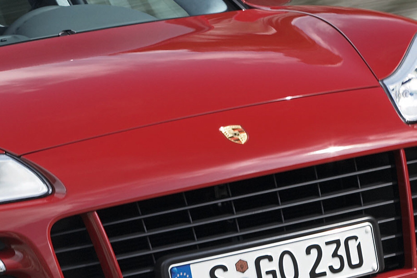 2010 Porsche Cayenne front safety FBDG