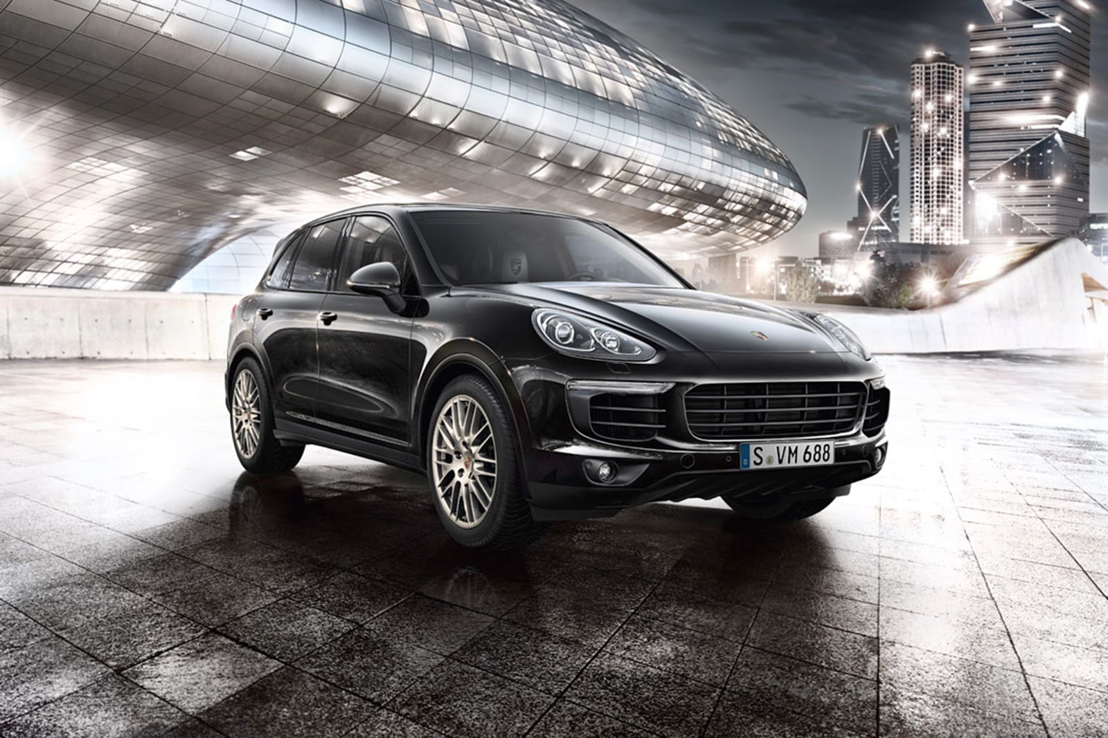 2018 Porsche Cayenne exterior FQ