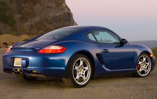 2008 Porsche Cayman exterior FQ