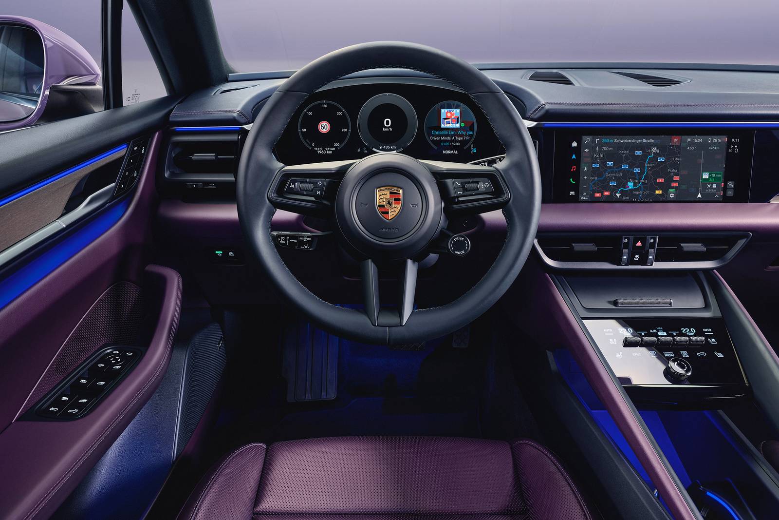 2025 Porsche Macan interior SWD