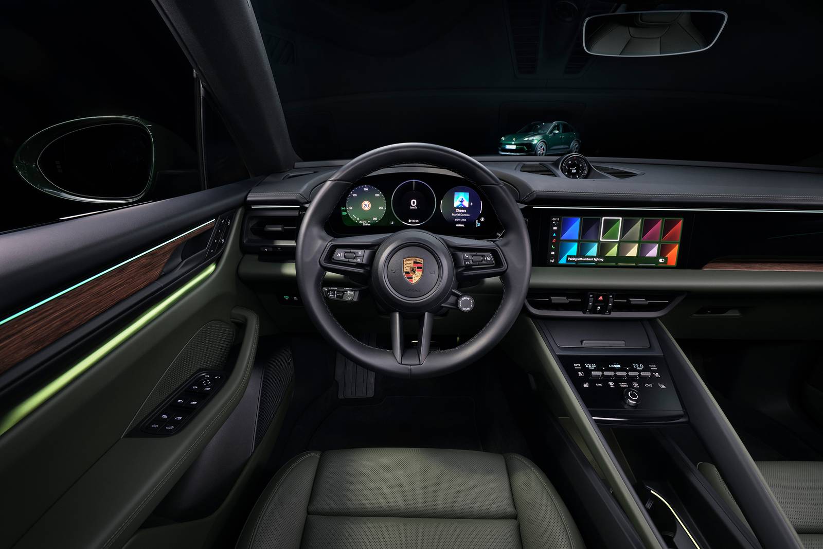 2025 Porsche Macan interior SWD