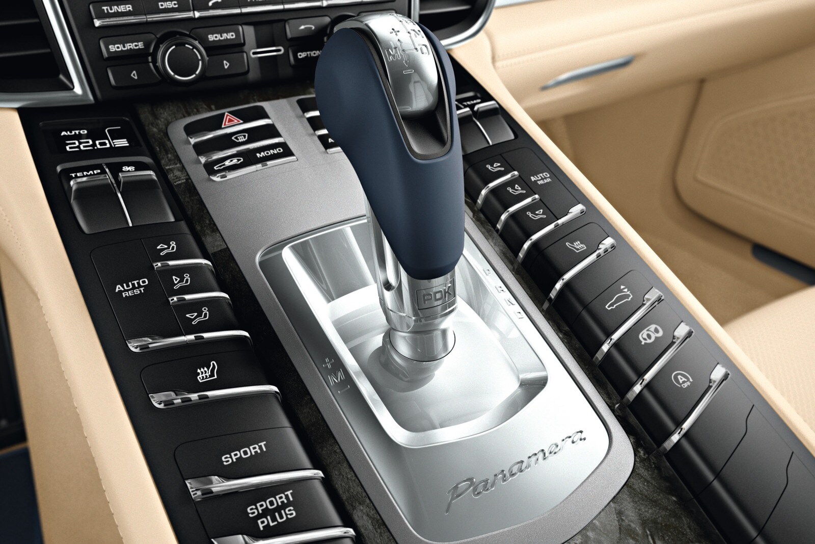 2010 Porsche Panamera interior SHF