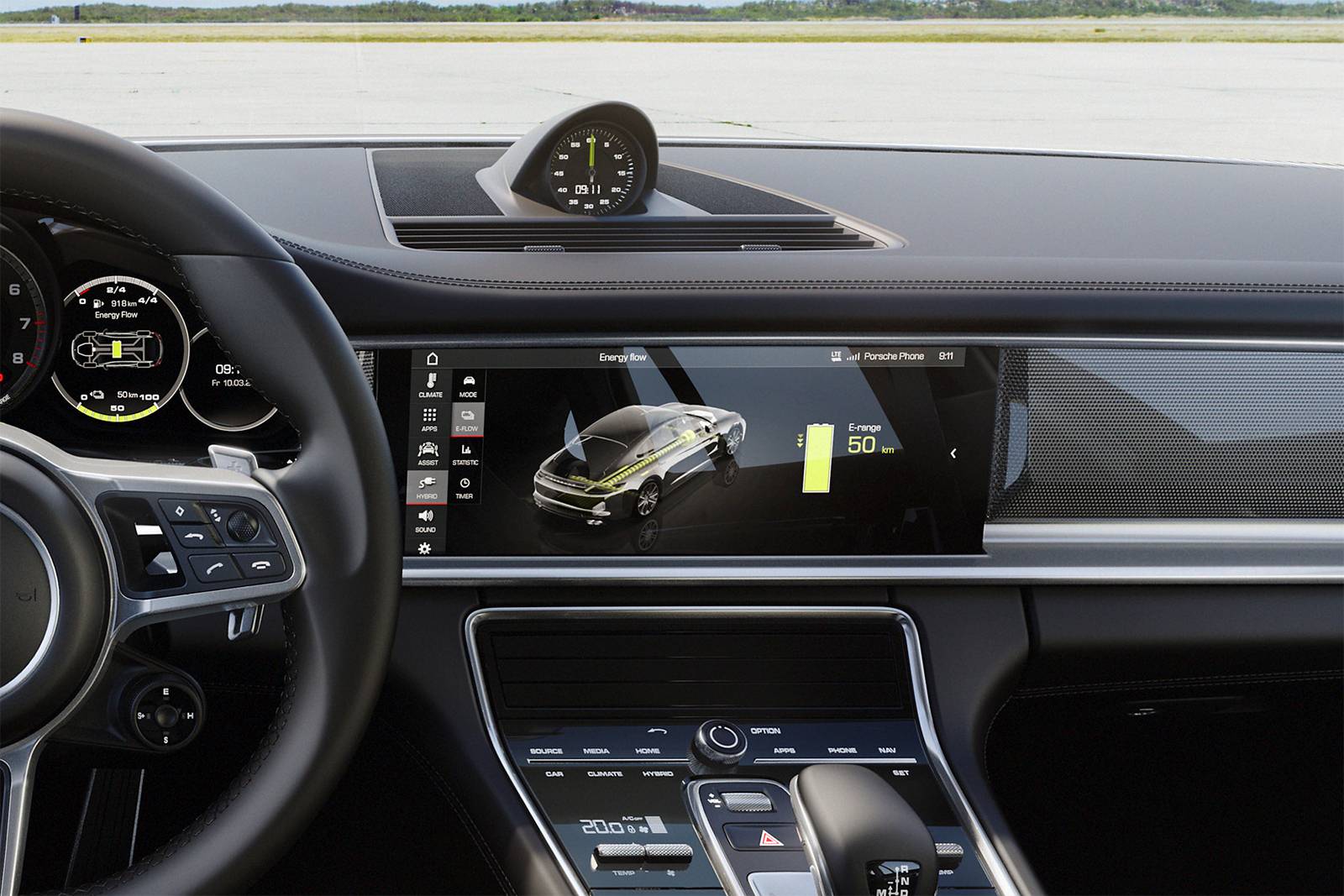 2018 Porsche Panamera interior CC