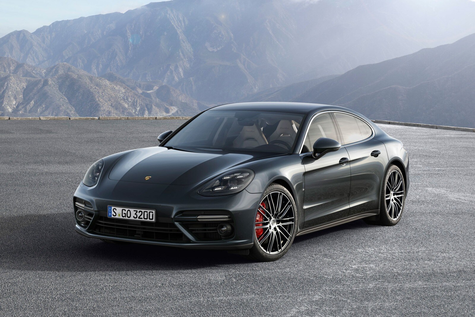2018 Porsche Panamera Turbo Sedan Exterior Shown