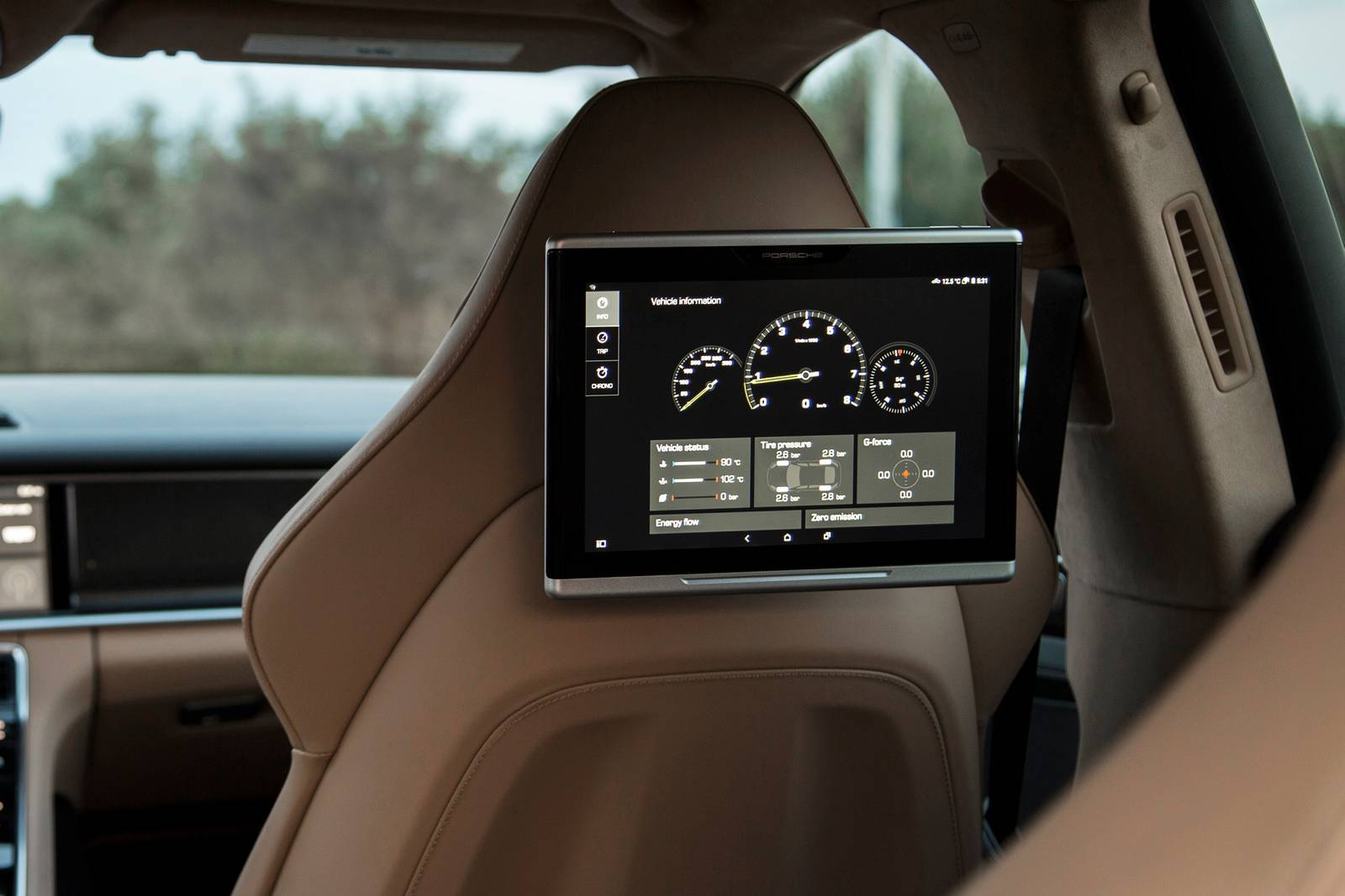 2019 Porsche Panamera interior DETAIL