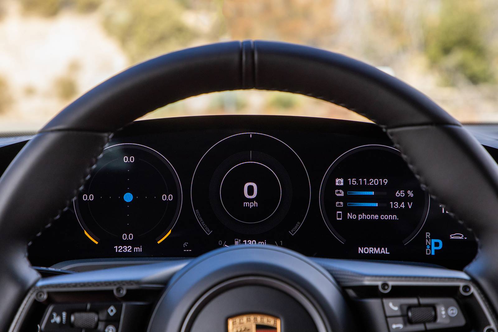2020 Porsche Taycan interior G