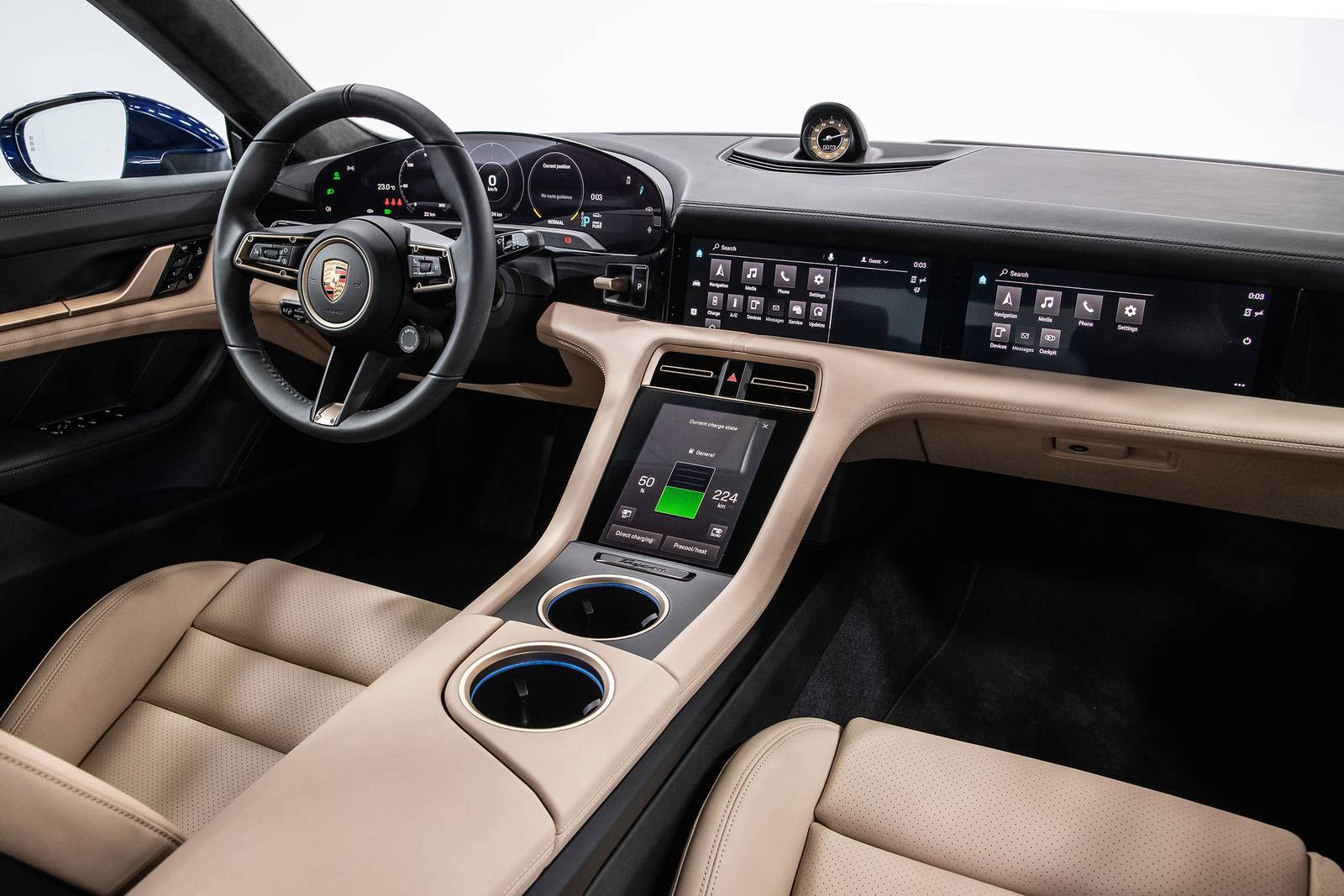 2020 Porsche Taycan front safety D