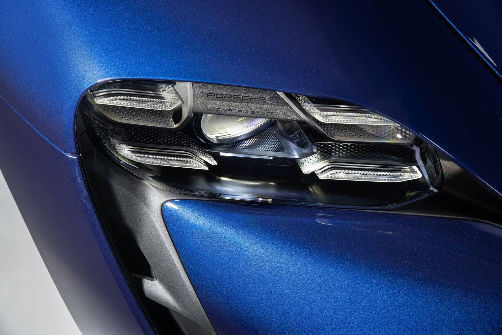 2020 Porsche Taycan front safety EDETAIL