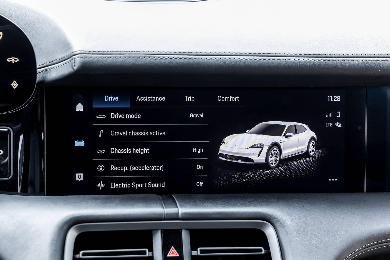 2021 Porsche Taycan front safety CC