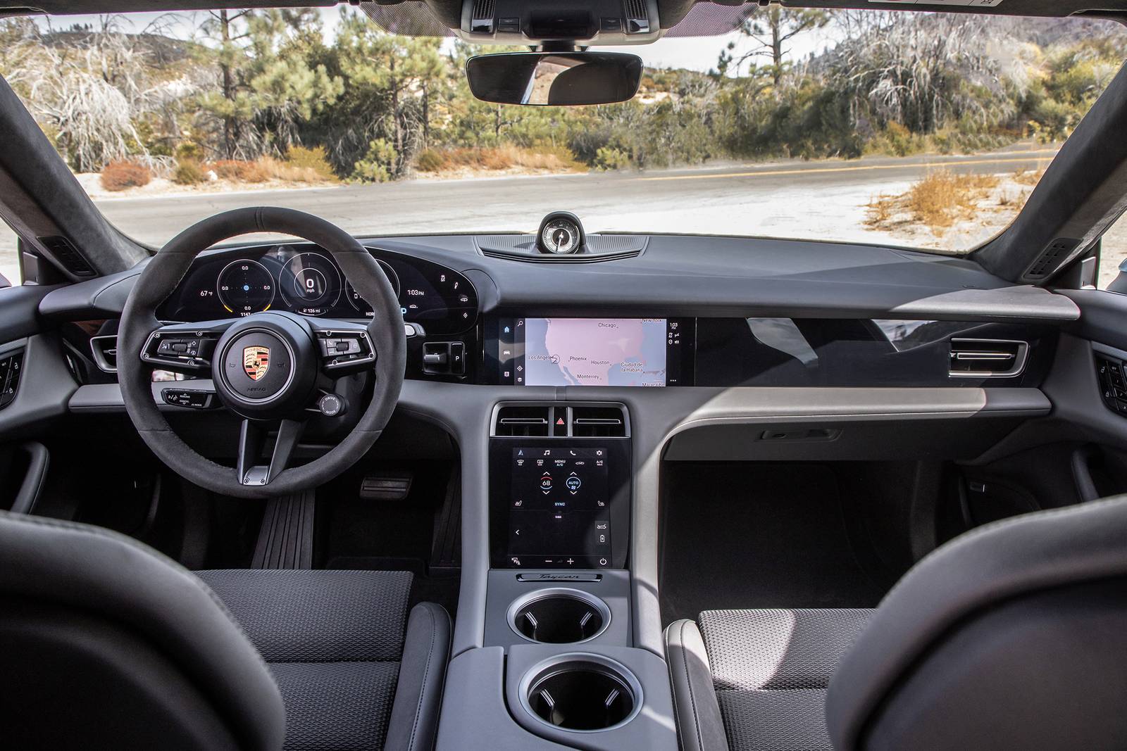 2021 Porsche Taycan interior D