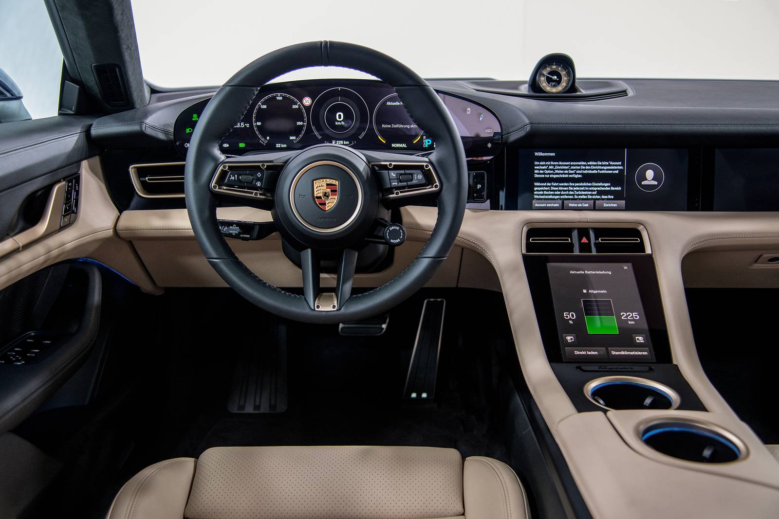 2021 Porsche Taycan interior SWD