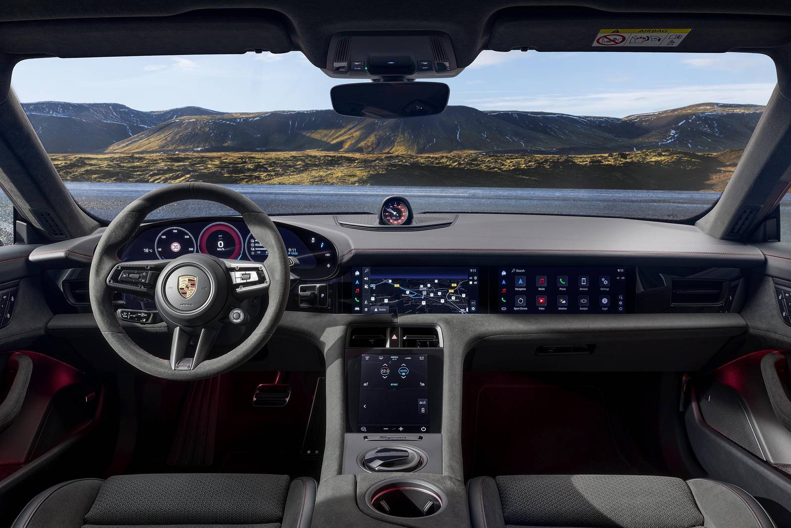 2024 Porsche Taycan interior D