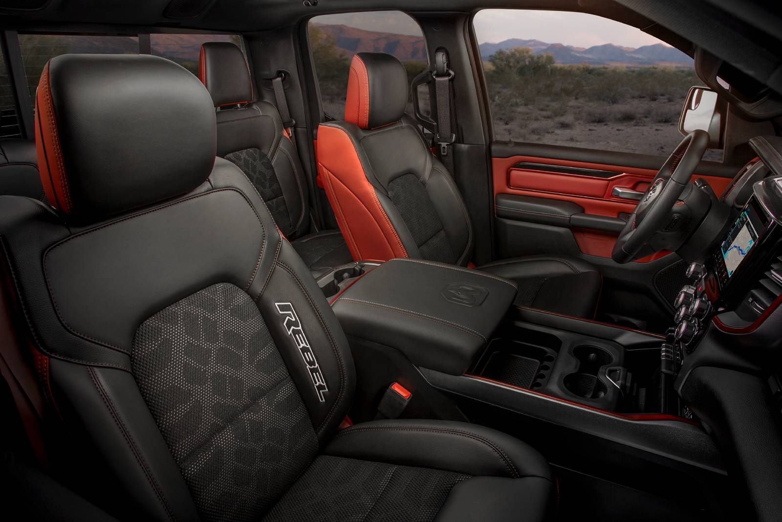 2020 Ram 1500 front safety DETAIL