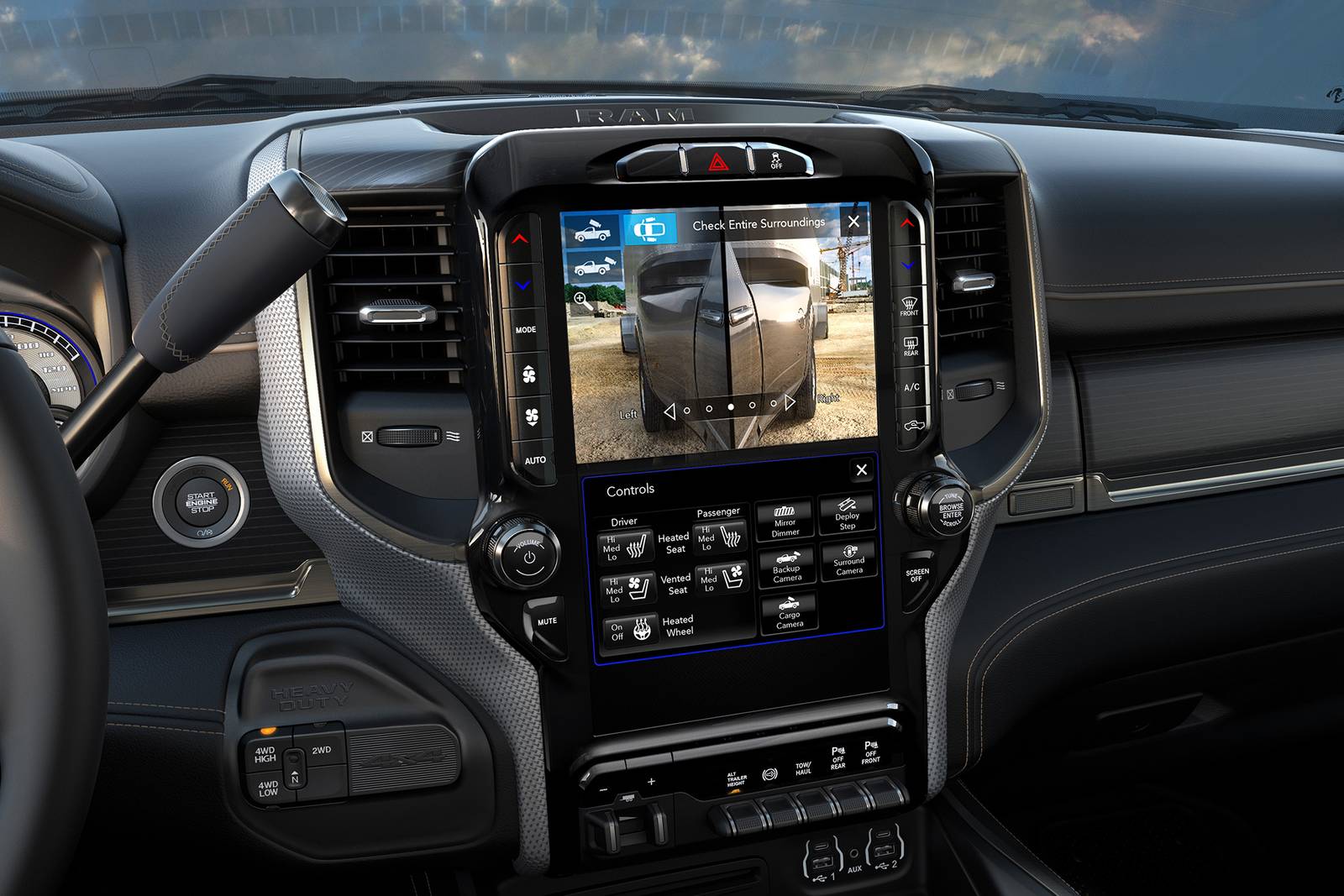 2020 Ram 2500 interior CC