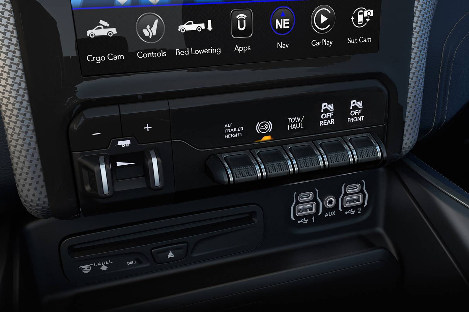 2023 Ram 2500 interior DETAIL