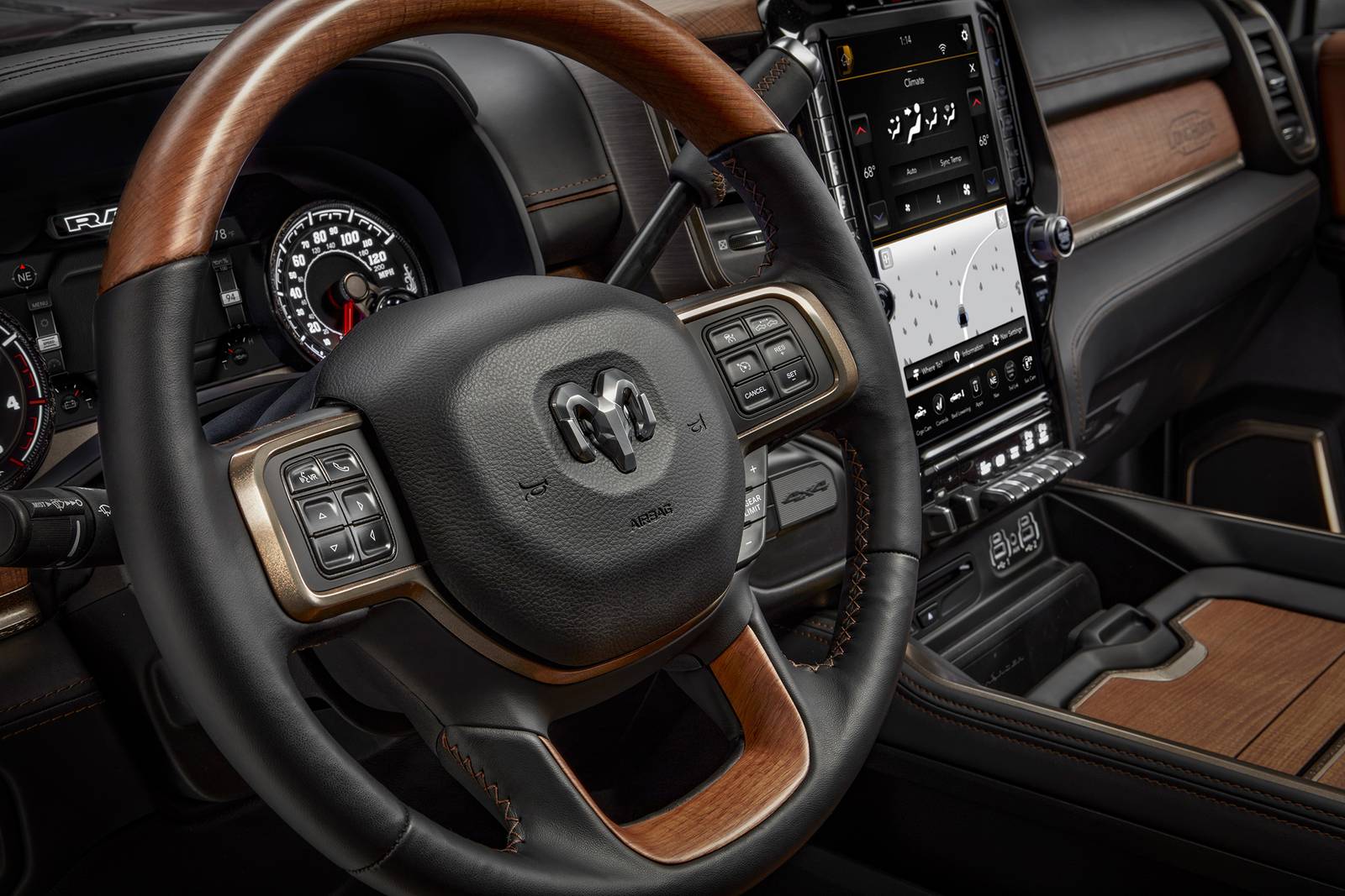 2019 Ram 3500 interior SWD