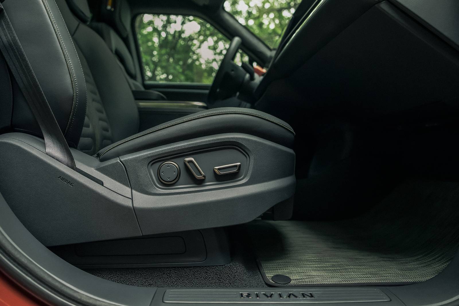 2023 Rivian R1S front safety DETAIL