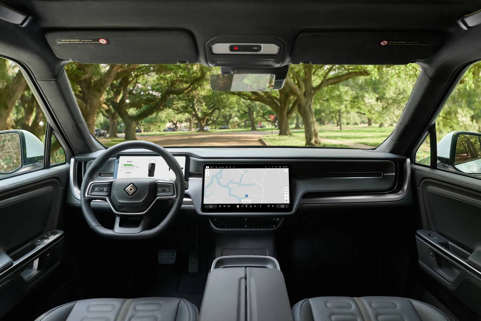 2025 Rivian R1S interior D