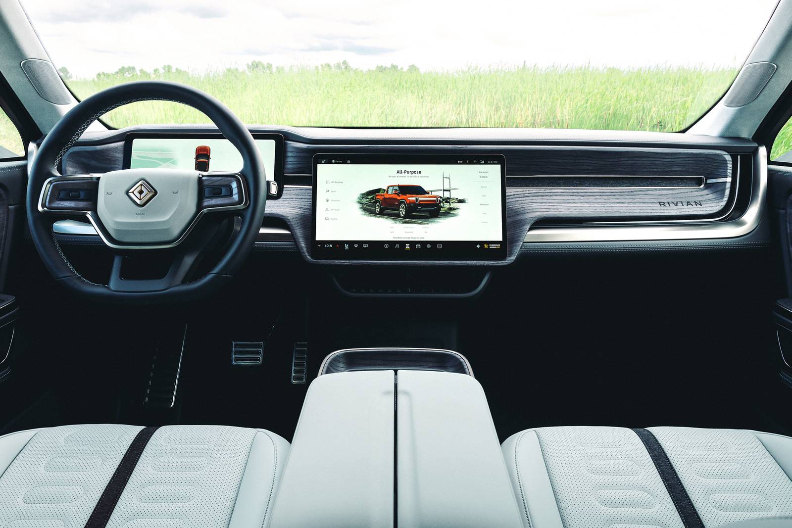 2023 Rivian R1T interior D