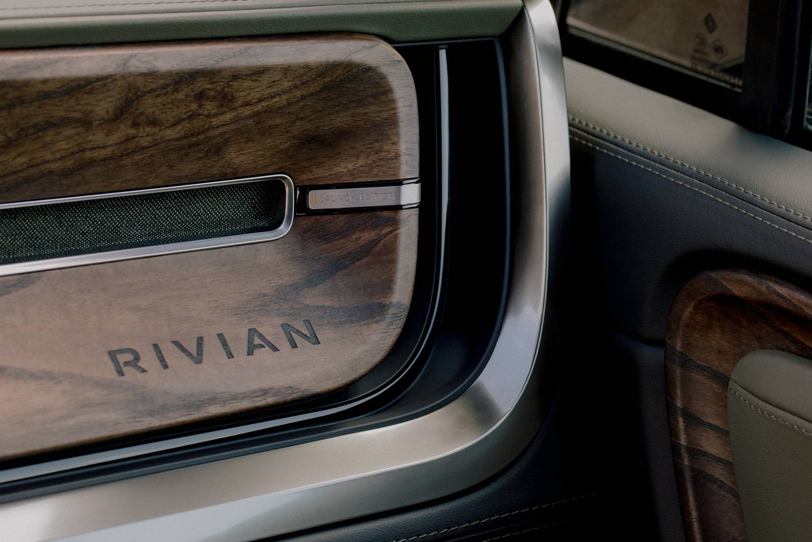 2023 Rivian R1T interior DETAIL