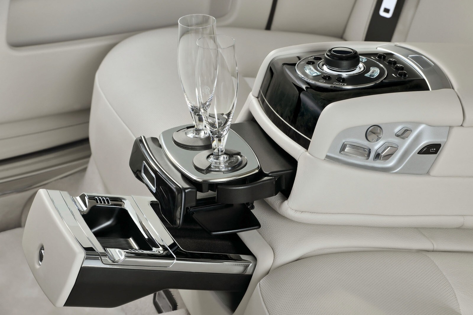 2012 Rolls-Royce Ghost interior DETAIL