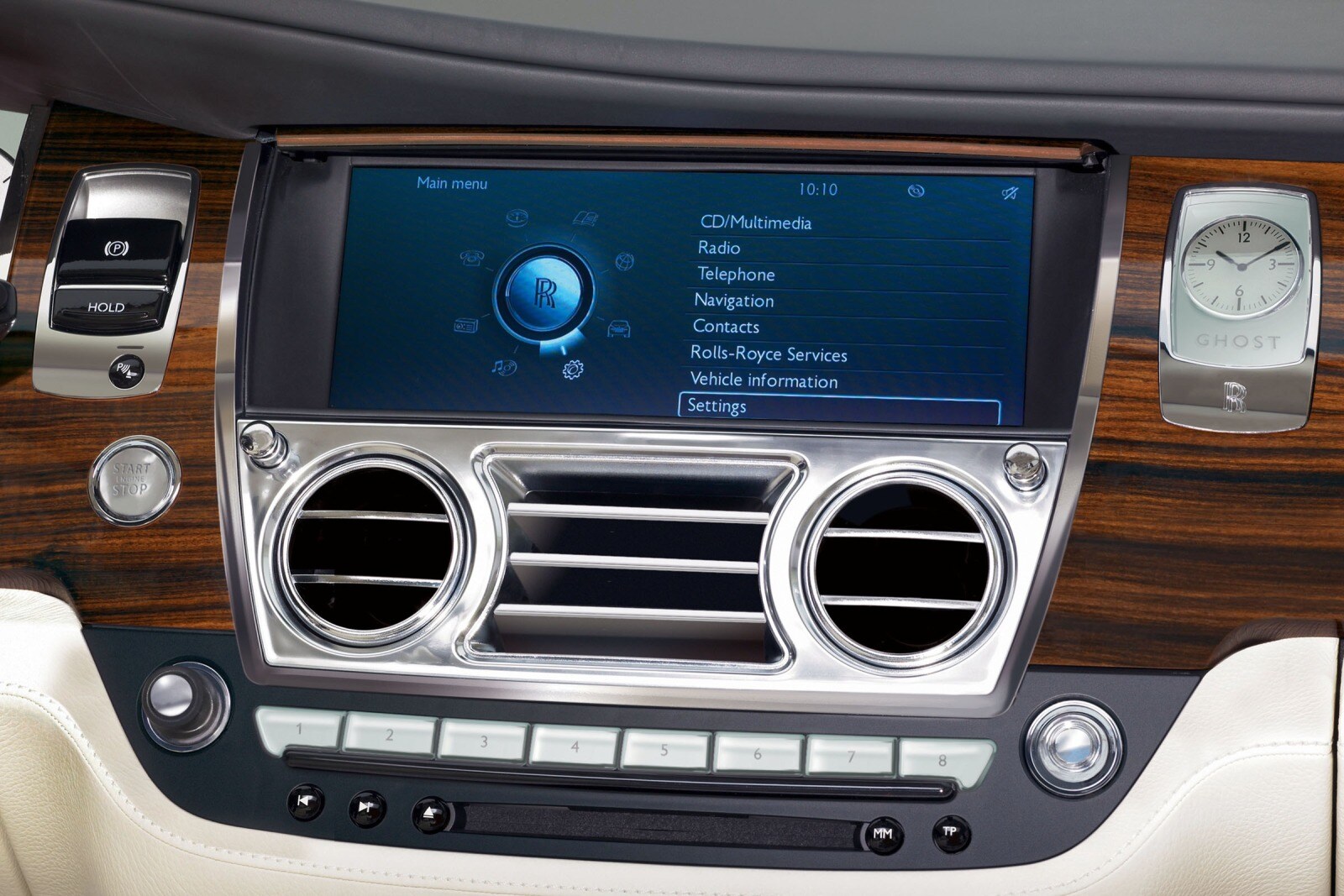 2012 Rolls-Royce Ghost interior CC