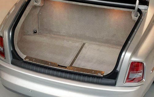 2004 Rolls-Royce Phantom interior CARGO