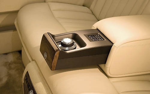 2007 Rolls-Royce Phantom interior DETAIL