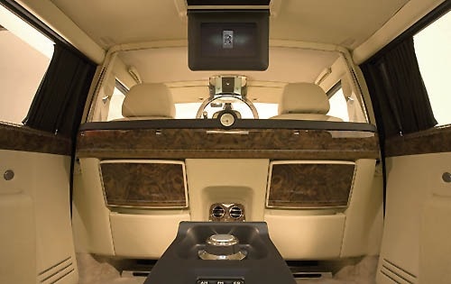 2007 Rolls-Royce Phantom interior DETAIL