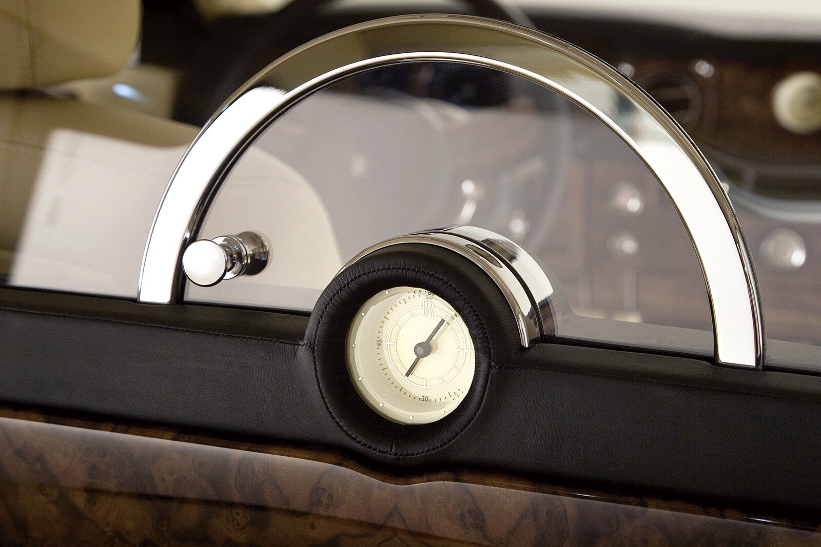 2007 Rolls-Royce Phantom interior DETAIL