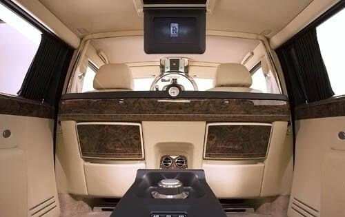 2009 Rolls-Royce Phantom interior DETAIL