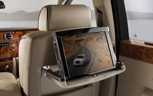 2010 Rolls-Royce Phantom interior DETAIL