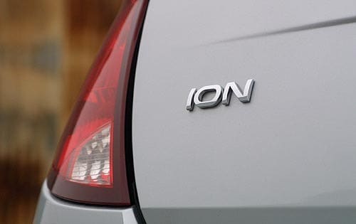 2003 Saturn ION exterior FBDG