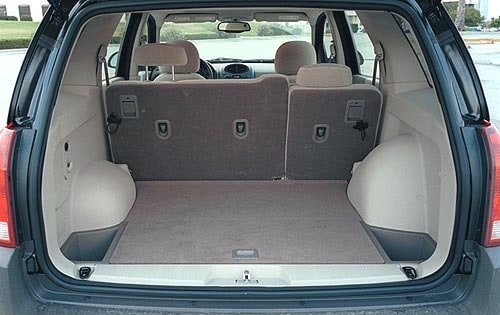 2005 Saturn VUE interior CARGO