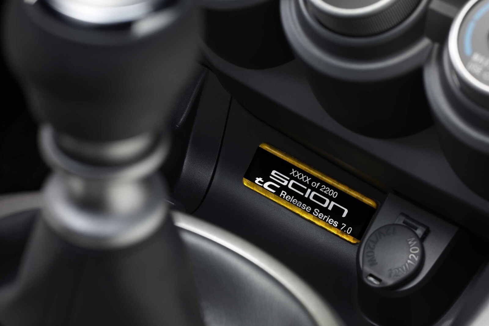 2012 Scion tC interior DETAIL