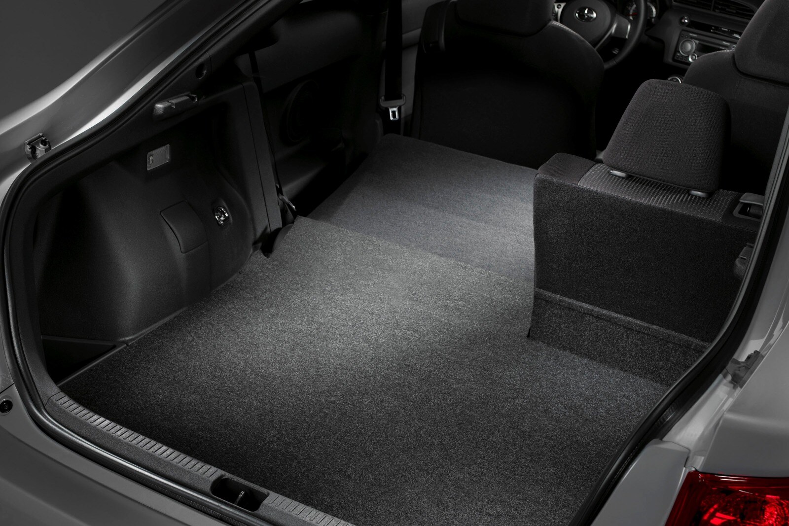 2013 Scion tC interior CARGO