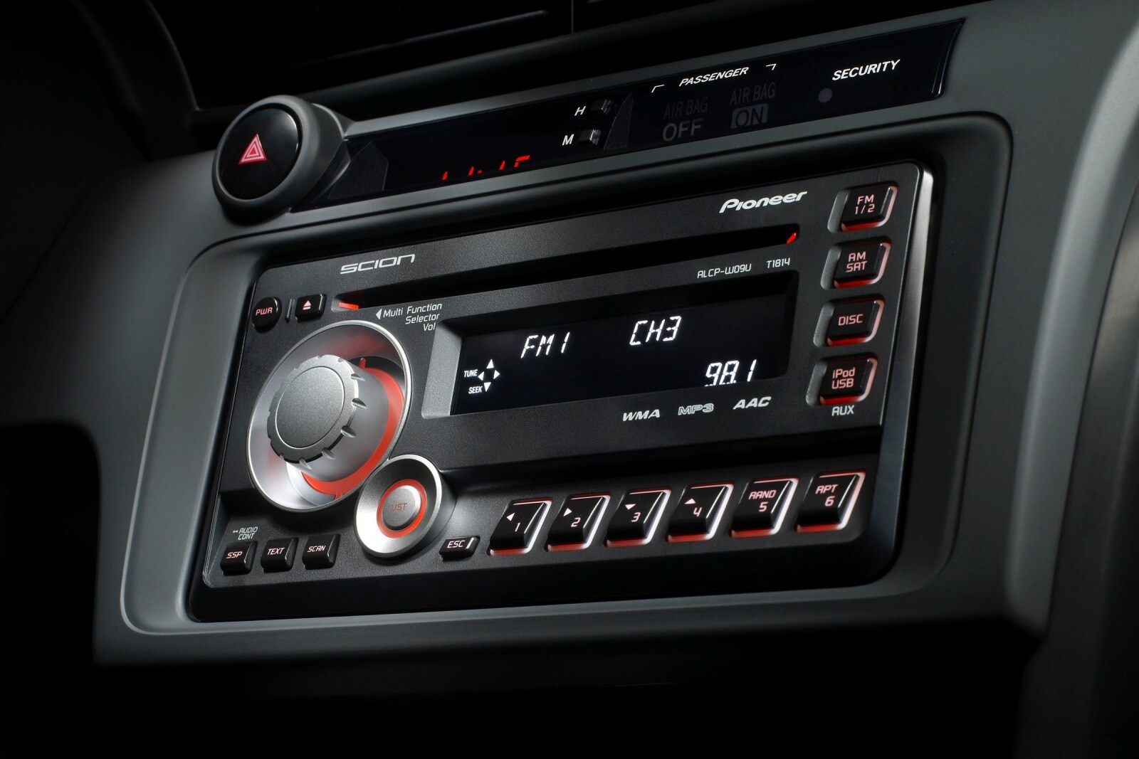 2013 Scion tC interior CC