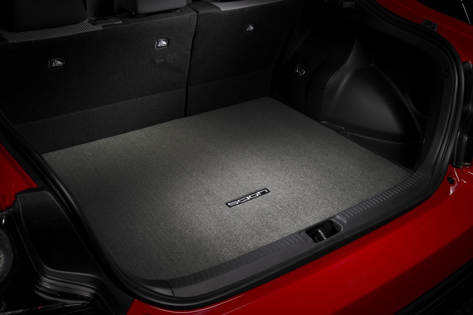 2014 Scion tC interior CARGO