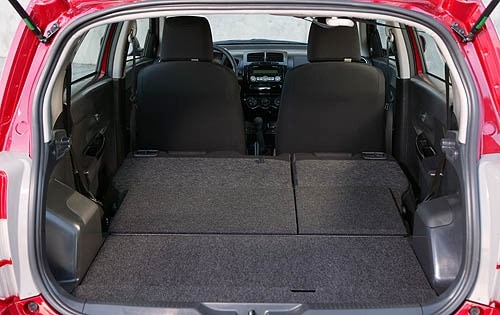 2008 Scion xD interior CARGO