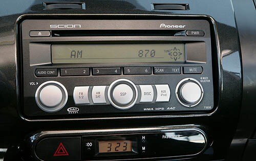 2008 Scion xD interior CC