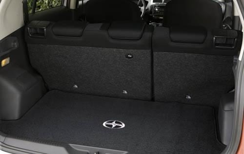 2009 Scion xD interior CARGO