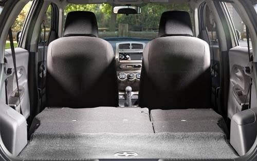 2011 Scion xD interior CARGO